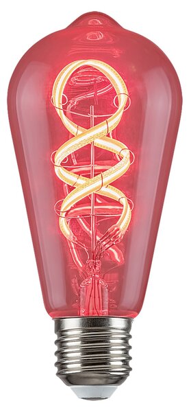 Rabalux LED špirálová filamentová žiarovka ST64 4W/E27/300Lm/2700K+RGB/Dim