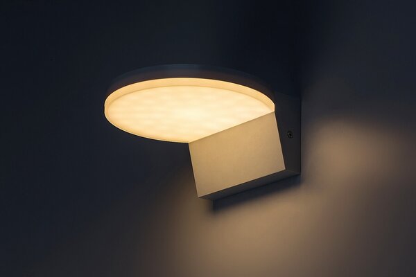 Rabalux BATIDA LED Vonkajšie nástenné svietidlo LED/9W/230V/CCT/IP54 biela