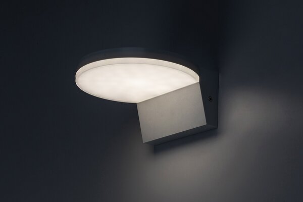 Rabalux BATIDA LED Vonkajšie nástenné svietidlo LED/9W/230V/CCT/IP54 biela
