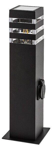 Rabalux ANKARA záhradná lampa so zásuvkou 1xE27/12W/230V IP44