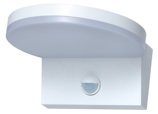 Rabalux BATIDA LED Vonkajšie nástenné svietidlo so senzorom LED/9W/230V/CCT/IP54 biela