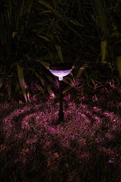 Rabalux MONOR LED RGB solárna lampa 77177