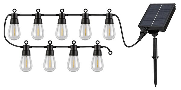 Rabalux ZIRC LED solárny reťazec 77165