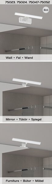 Rabalux OLIRO LED kúpeľňové svietidlo 75052