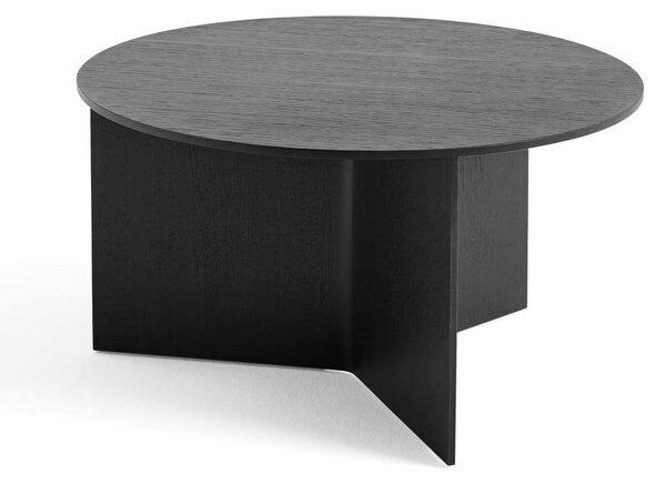 HAY Stolík Slit Wood XL, black