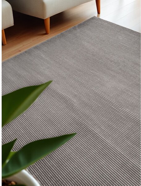 Antracitovo-krémový koberec 200x280 cm Perles Dolomite – Elle Decoration