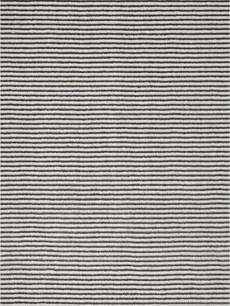 Antracitovo-krémový koberec 200x280 cm Perles Dolomite – Elle Decoration