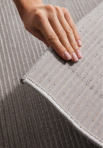 Sivo-krémový koberec 120x170 cm Perles Dolomite – Elle Decoration
