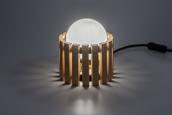 Rabalux NOXELLE stolná drevená lampa 74420