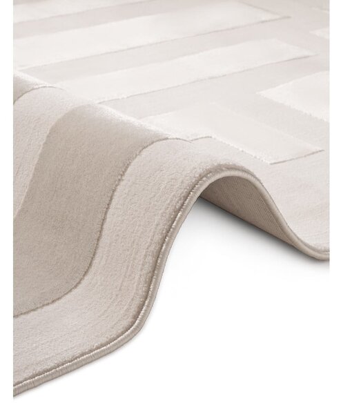 Sivo-krémový koberec 120x170 cm Perles Onyx – Elle Decoration