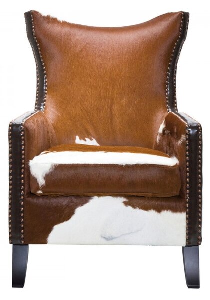Kreslo Denver Cow 107 × 76 × 82 cm KARE DESIGN