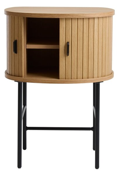 Nočný stolík v prírodnej farbe Nola – Unique Furniture
