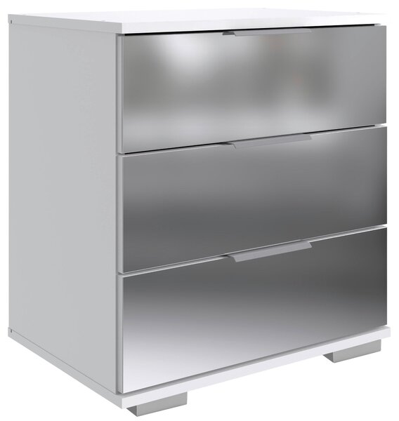 NOČNÝ STOLÍK, biela, 52/58/38 cm Carryhome - Nočné stolíky