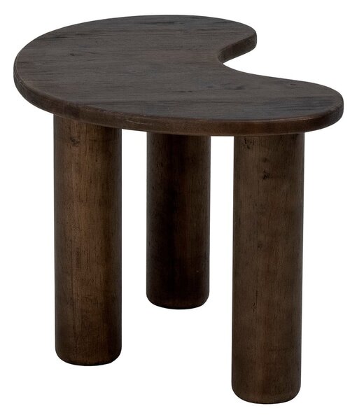 Tmavohnedý konferenčný stolík z kaučukového dreva 36x53 cm Luppa – Bloomingville