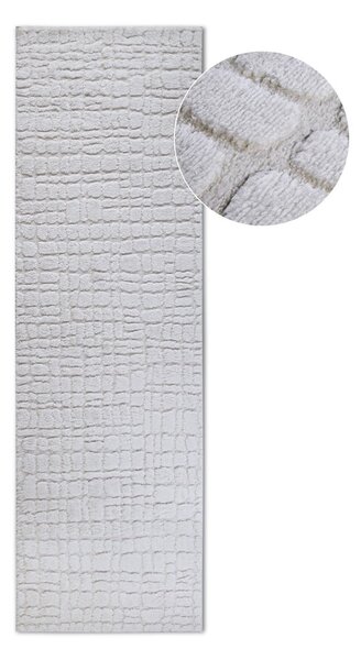 Krémovobiely behúň 80x240 cm Artistique Cream White – Elle Decoration