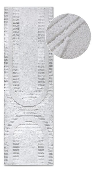 Krémovobiely behúň 80x240 cm Bartoux Cream White – Elle Decoration