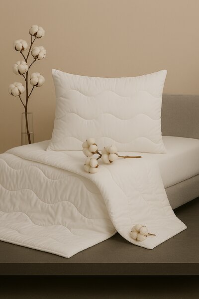 Letný Medic set paplón + vankúš z bavlny – antialergický Veľkosť: 90x130/45x65 cm