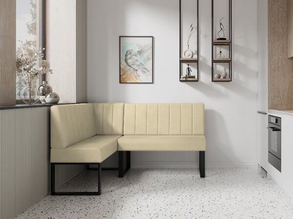 Rohová jedálenská lavica Madrid - Lux Farba: Lux 1, Veľkosť: 130x170 cm