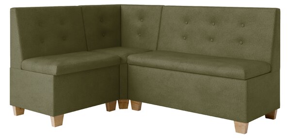 Rohová jedálenská lavica Barcelona - Kameleon Farba: Kameleon 04, Veľkosť: 130x170 cm, Farba nožičiek: Prírodné
