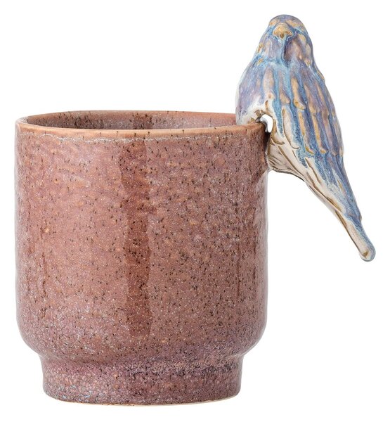 Kameninový ručne maľovaný obal na kvetináč ø 11 cm Larky – Bloomingville
