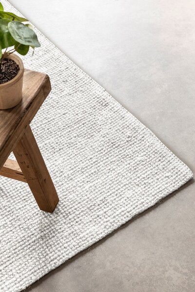 Hanse Home, Kusový koberec Jaipur 106325 White, 80x150, biela, chodba / predsieň