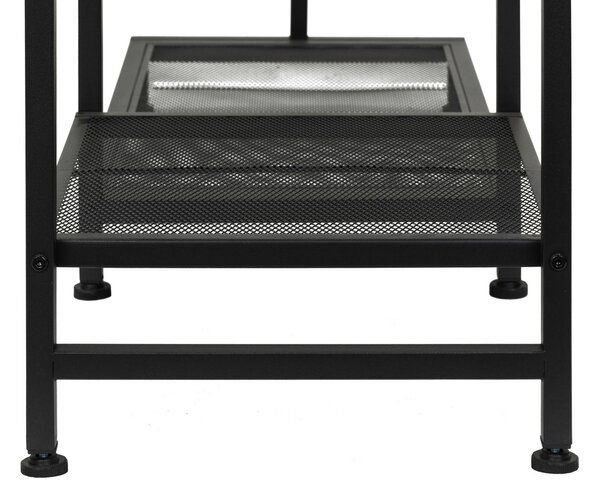 PREDSIEŇOVÁ SKRIŇA, čierna, 100/165/36 cm PBJ - Online Only drobný nábytok, Online Only