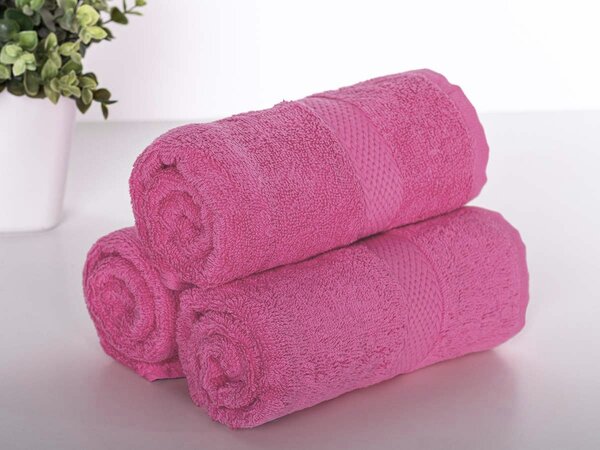 XPOSE® Froté uterák VERONA 3ks - karmínový 30x50 cm