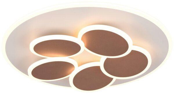 STROPNÉ LED SVIETIDLO, 49/7.5 cm Trio Leuchten - Interiérové svietidlá