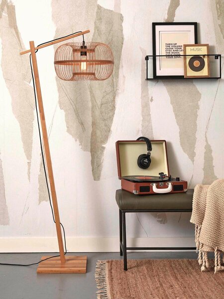STOJACIA LAMPA, 150/38/55 cm Good & Mojo - Online Only bytové doplnky, Online Only