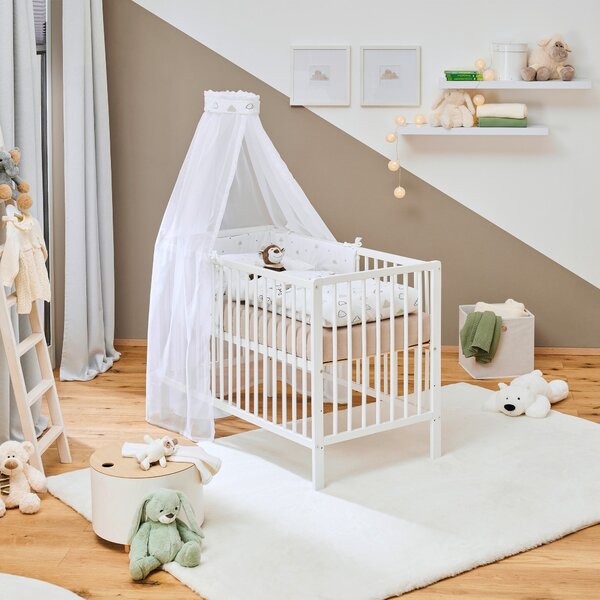 POSTIEĽKA S PRIEČKAMI 60 cmx120 cm My Baby Lou - Izby pre bábätká