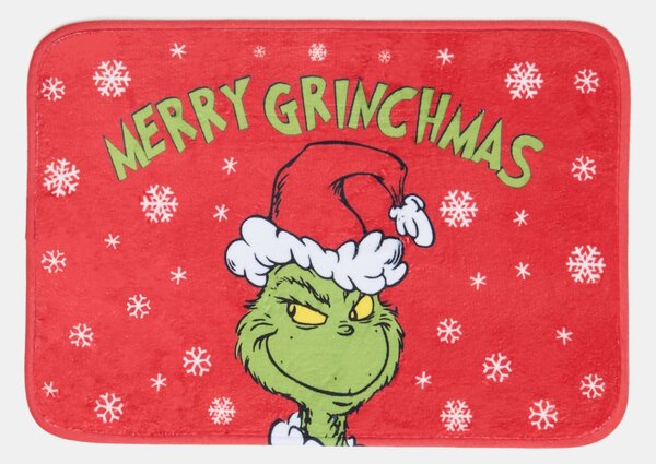 Sinsay - Vianočná kúpeľňová predložka Grinch - červená