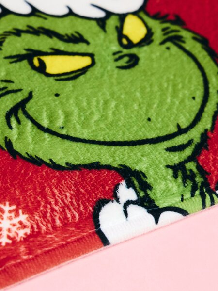 Sinsay - Vianočná kúpeľňová predložka Grinch - červená