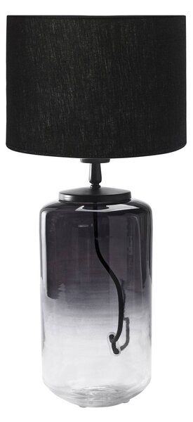 PR Home Gunnie stolová lampa, sklo čierna/číra