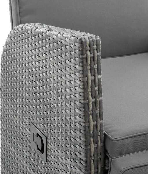 ZÁHRADNÉ RELAXAČNÉ KRESLO, kov, plast, textil Ambia Garden - Online Only záhrada, Online Only