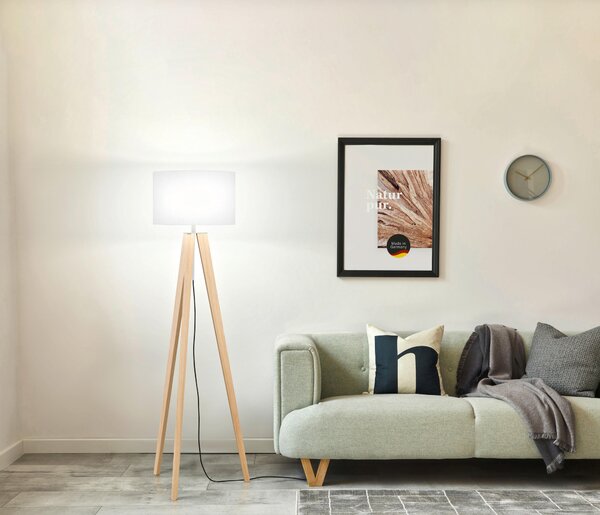 STOJACIA LAMPA, 54/140-164 cm Fischer & Honsel - Online Only bytové doplnky, Online Only