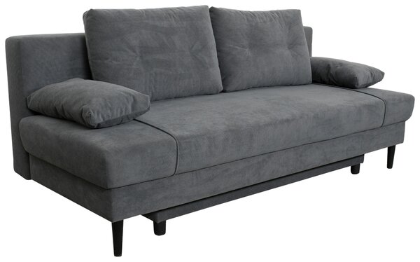 ROZKLADACIA POHOVKA, textil, tmavosivá Carryhome - Sedačky, Online Only