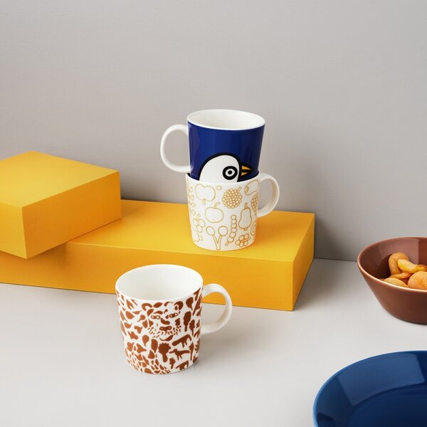 Iittala Hrnček Oiva Toikka Cheetah 0,3l, hnedý