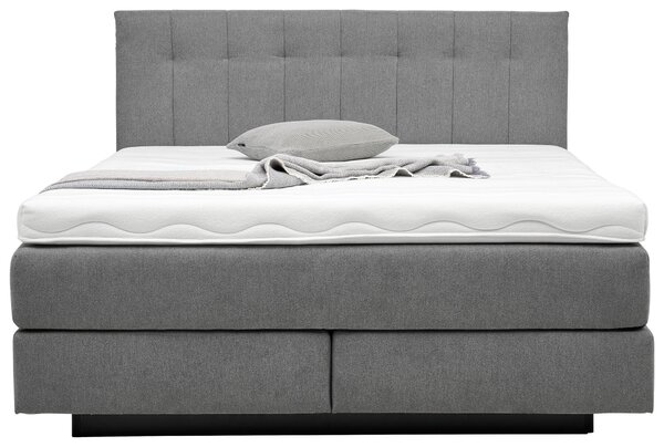 BOXSPRINGOVÁ POSTEĽ, 180/200 cm, sivá Beldomo - Sleep - Postele
