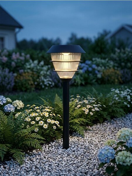 Sinsay - Solárna LED zapichovacia lampička - čierna