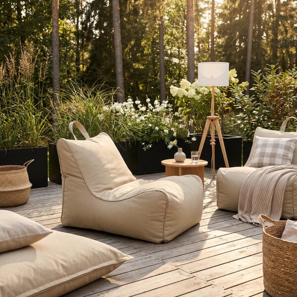 INTERMEDIC SK Sedací vak Flavio – viac farieb (67×130×67 cm) Farba: M13 - žltá