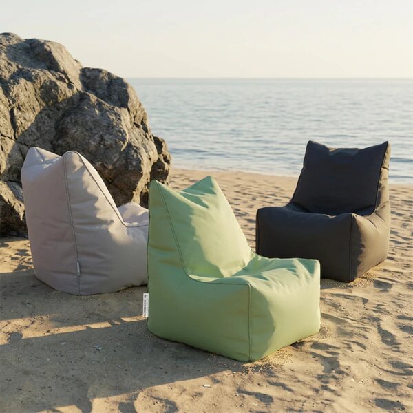 INTERMEDIC SK Sedací vak Solid Outdoor Farba: M17 - modrá