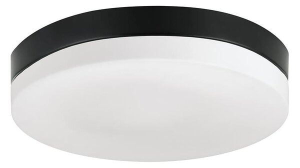Prezent 67115 - Kúpeľňové stropné svietidlo PILLS 2xE27/60W/230V IP44 čierna