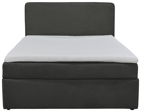 AMERICKÁ POSTEĽ, 120/200 cm, antracitová MID.YOU - Online Only spálne, Online Only