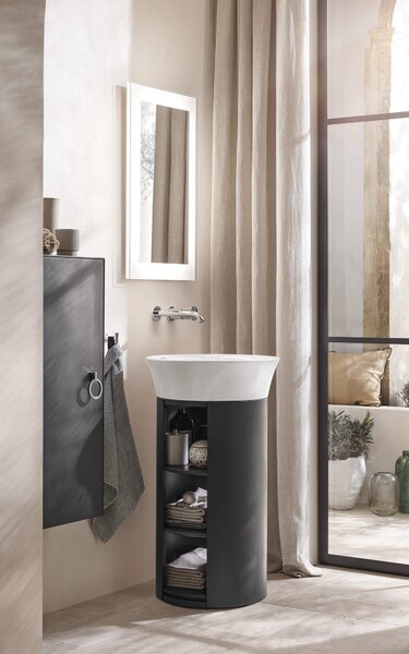 Duravit White Tulip - Umývadlo do nábytku Ø 500 mm, biela 2365500070