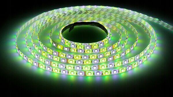 BERGE LED pásik - SMD 5050 - RGB+CW - 5 m - 60 LED/m - 14,4 W/m - IP65