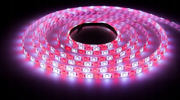 BERGE LED pásik - SMD 5050 - RGB+CW - 5 m - 60 LED/m - 14,4 W/m - IP65