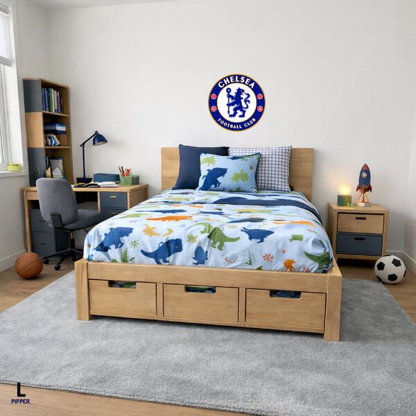 100x100cm Logo FC Chelsea - textilná nálepka na stenu Veľkosť: 40 cm