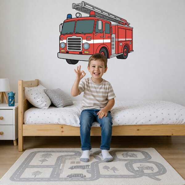 60x70cm Hasiči - textilná nálepka na stenu