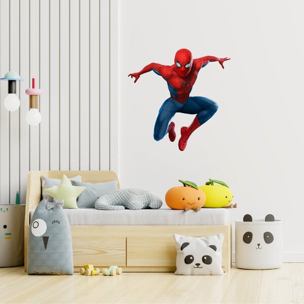 60x60cm Spider-man - nálepka na stenu