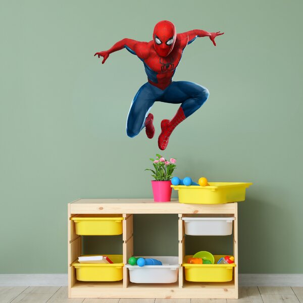 60x60cm Spider-man - nálepka na stenu